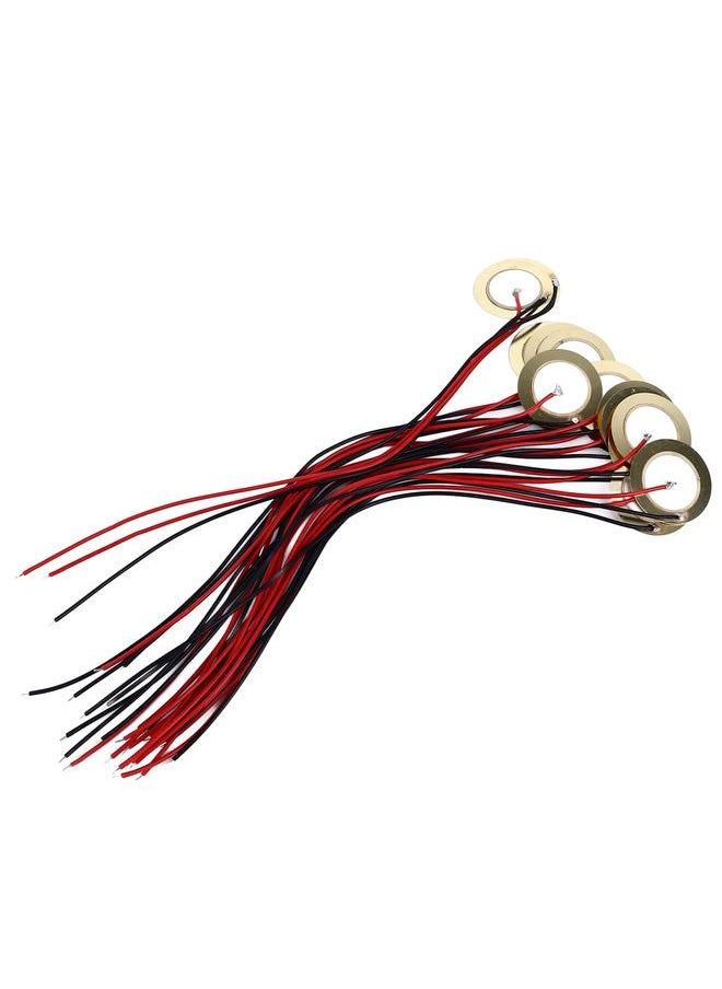 Thoraya 15PCS 35mm Piezo Discs with 25cm Wire Piezoelectric Pickup Patches for Acoustic Electric Guitar Ukulele  - Image 5