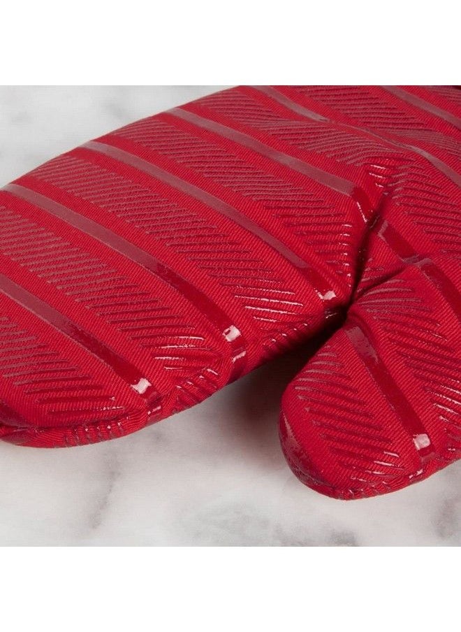 KitchenAid Albany Oven Mitt 2Pack Set Passion Red 7"X13"  - Image 5