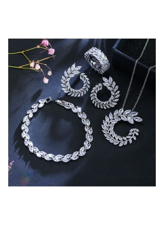 NIBEMINENT - Noble Swarovski Stone Jewelry Set - Image 1