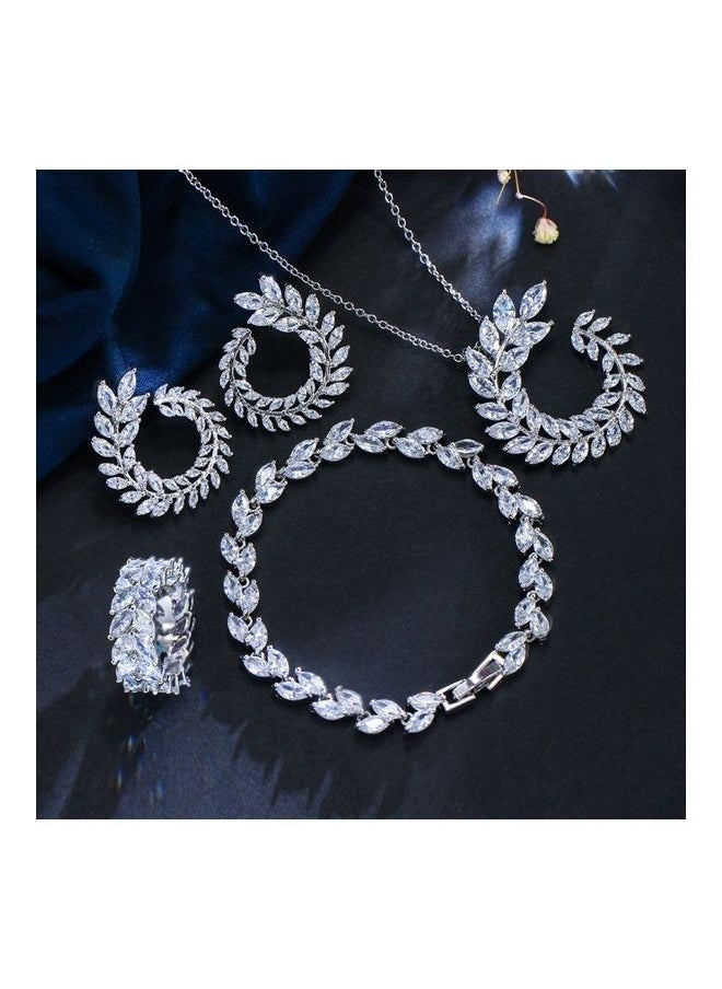 NIBEMINENT - Noble Swarovski Stone Jewelry Set - Image 1