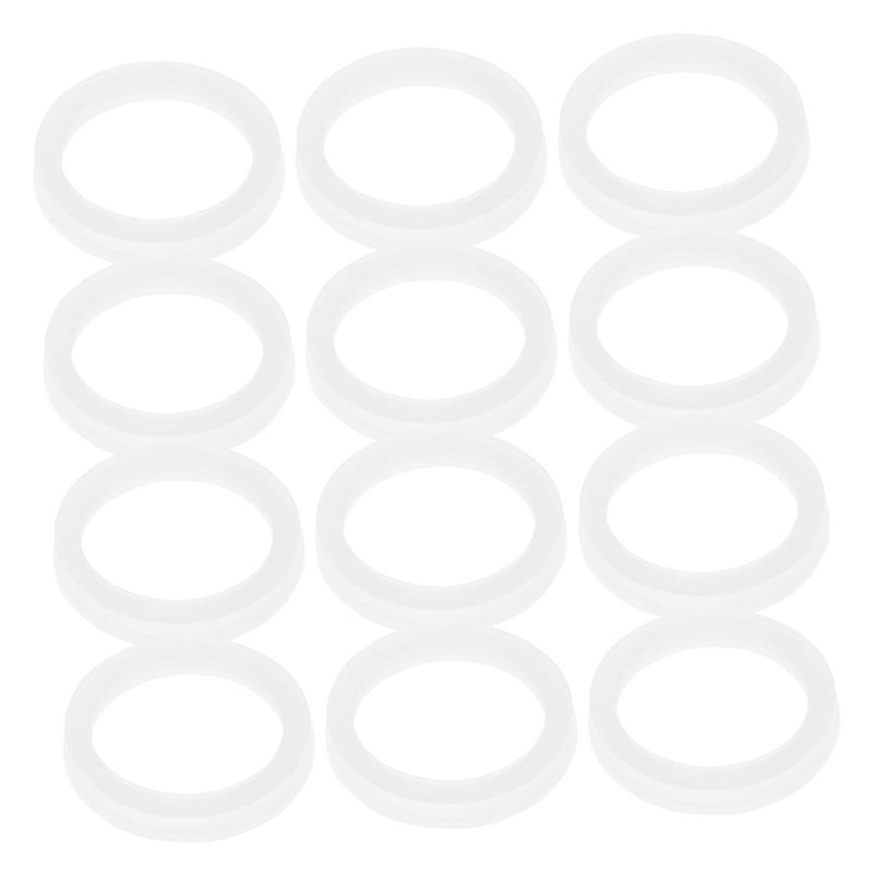 Silicone Gasket Sealing Washers 12Pcs for Solar Water Heater Leakproof Installation - Image 1