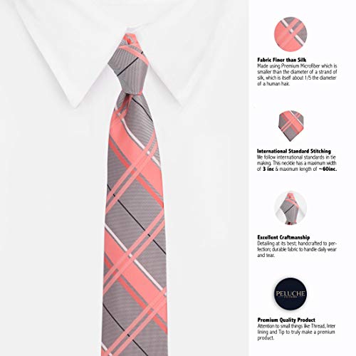 Peluche Modish Dappled Necktie For Men - Image 4