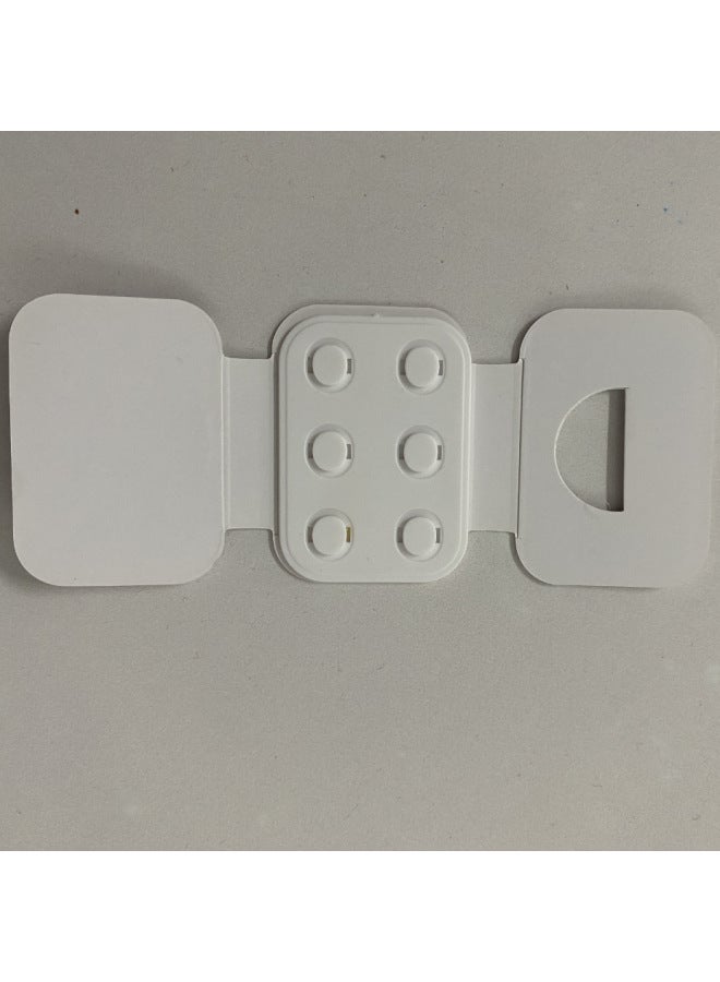 AirpodsPro Ear Cap Huaqiang North Series In-Ear Bluetooth Headset Replacement Earplugs Silicone Ear Cap-Color:White-Applicable Models:4 Cardboards - Image 4