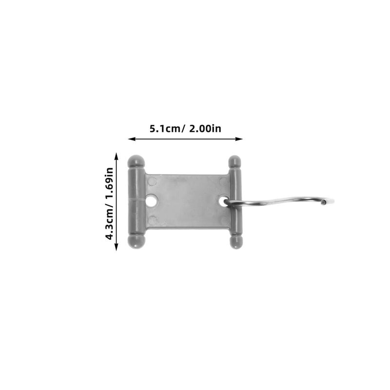 Heavy Duty RV Awning Light Clips 18pcs for 5mm 6mm 7mm 8mm Tent Camping - Image 3