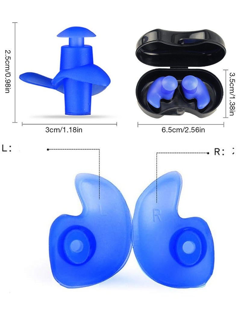 QUTOOB Swimming Kit For Boys and Girls, Silicone Swimming Cap and Earplugs, It Protects Your Ears and Hair from Chlorine, Bacteria, Sand in the Water, For Safe and Secure Swimming and Bathing  - Image 5