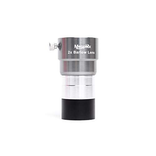 Meoptex 1-1/4 2X Barlow Lens with filter thread inside - Image 1