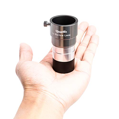 Meoptex 1-1/4 2X Barlow Lens with filter thread inside - Image 3