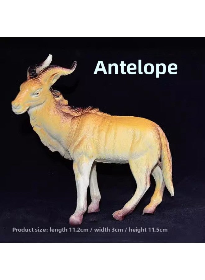Direct Supply Children's Toy Simulation Static Plastic Animal Model Ornaments 31 Optional Horse Elephant Wholesale-Color:Grizzly Bear
