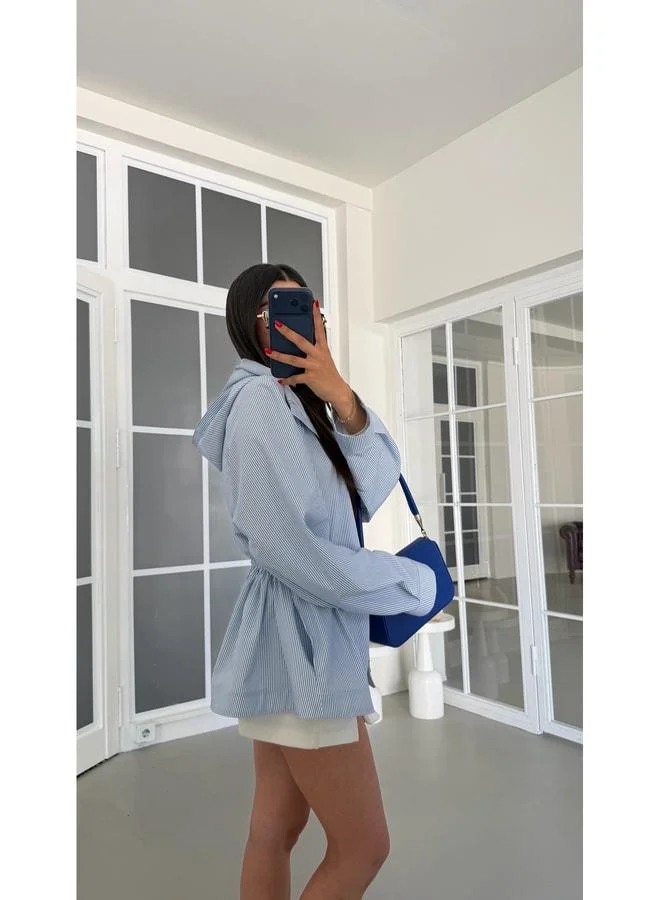 Gaus Blue OYS Model Adjustable Waist Premium Jacket GAUS-01875.