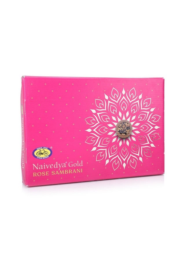 Cycle Pure Naivedya Gold Sambrani Dhoop Cups (Rose), 18 pcs with Holder | Charcoal-Free Havan Cups for Puja, Home & Festivals | Natural Guggal Dhoop for Rituals | Premium Dhoop Cones - Image 4