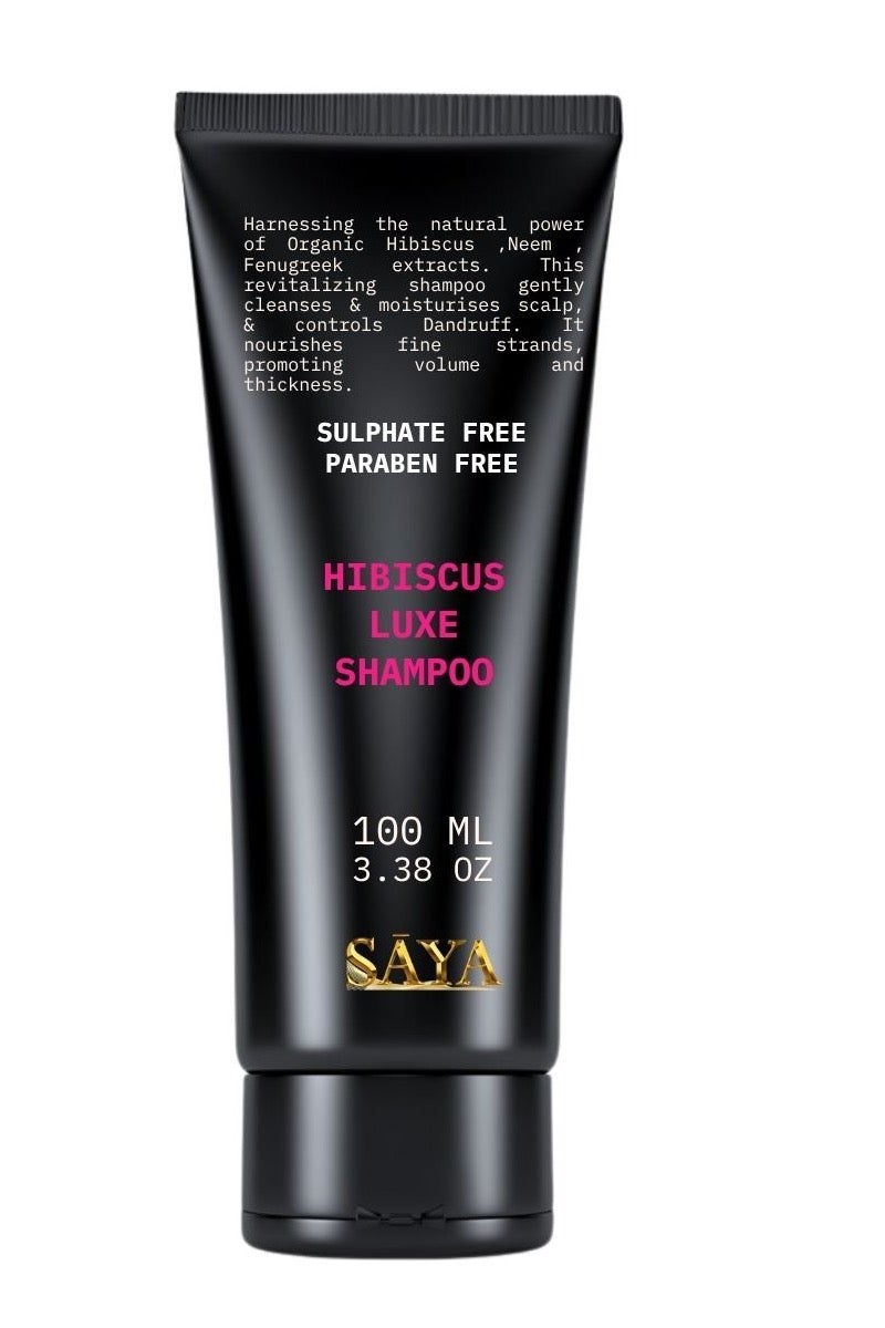 SĀYA HIBISCUS LUXE SHAMPOO - 100 ml - Image 1