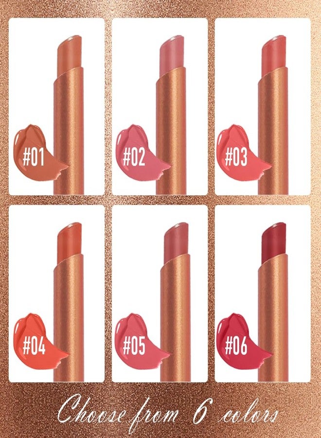 سكر سام أحمر شفاه سام شوجر طويل الأمد، ناعم غير لامع، مرطب، ألوان نيود، أحمر شفاه للشفاه الجافة، قوام كريمي، ملمع شفاه مقاوم للانتقال للنساء (05#) - Image 3