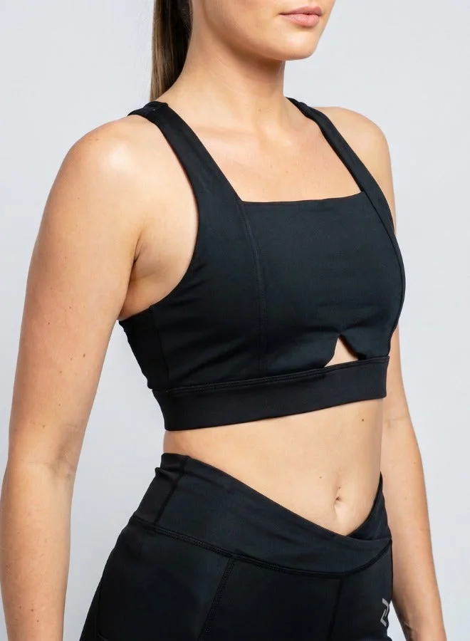 ZAECY Women's High-Support Padded Sports Bra