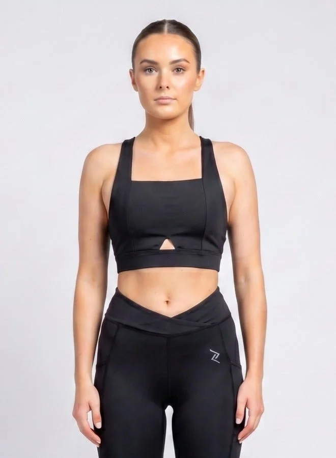 ZAECY Women's High-Support Padded Sports Bra