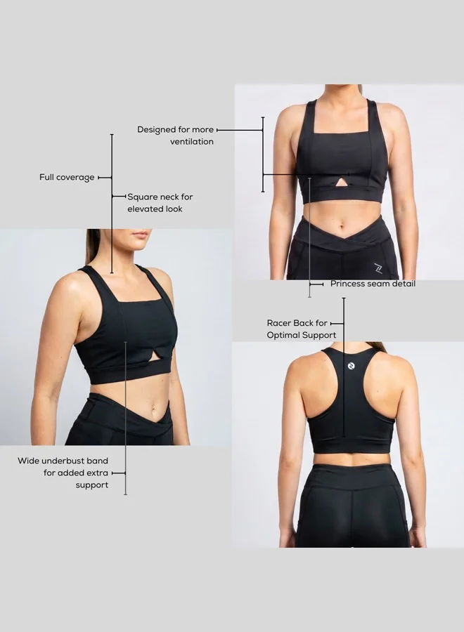 ZAECY  Women's High-Support Padded Sports Bra for Women | Best Price UAE