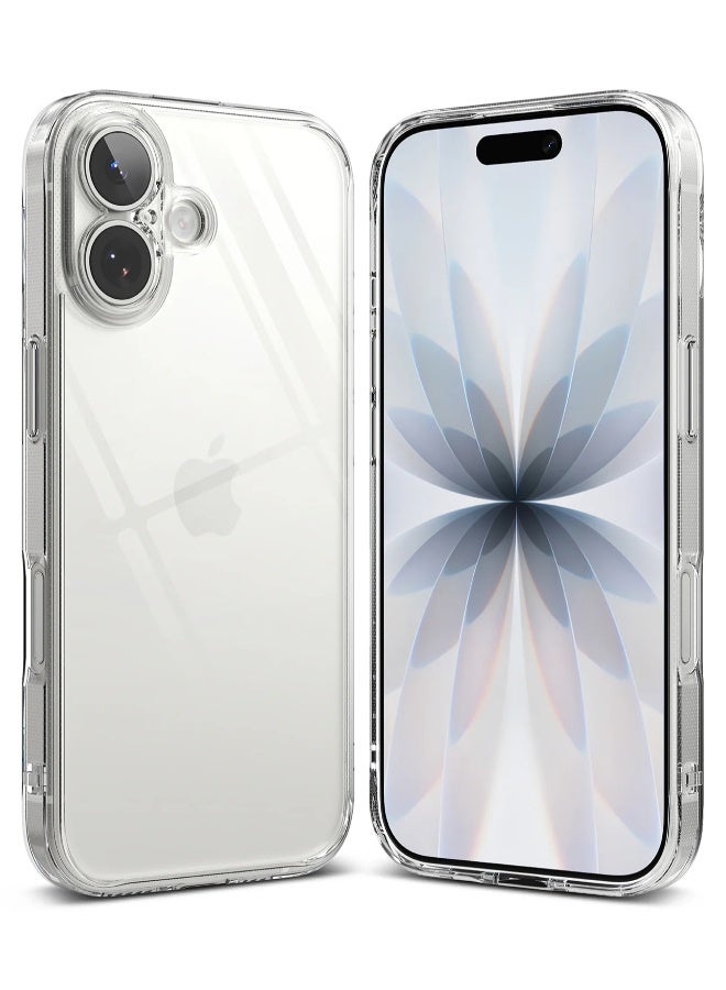 S-TOP Clear case for iPhone 17 - Drop protection, scratch resistant, anti-yellowing with dual-layer protection, slim and transparent design - Image 1
