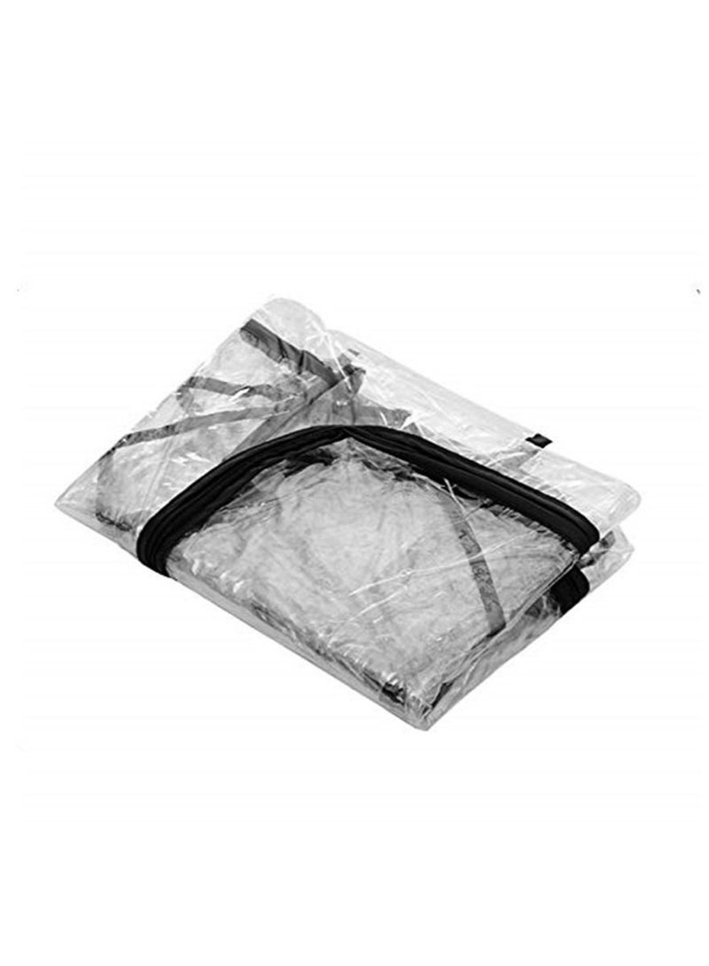 Baby Stroller Accessories Universal Waterproof Rain Cover Wind Dust Shield Zipper Open for Baby Strollers Pushchairs - Image 5