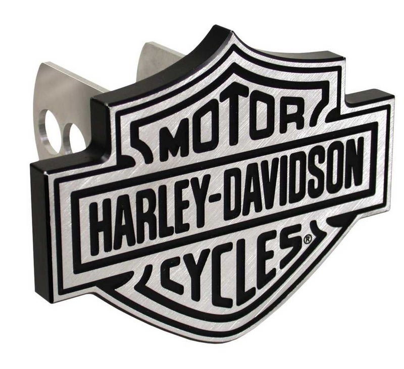 HARLEY DAVIDSON Harley-Davidson Silver Bar & Shield Hitch Plug, 1-1/4 Inch 2-Inch Brackets - Image 4