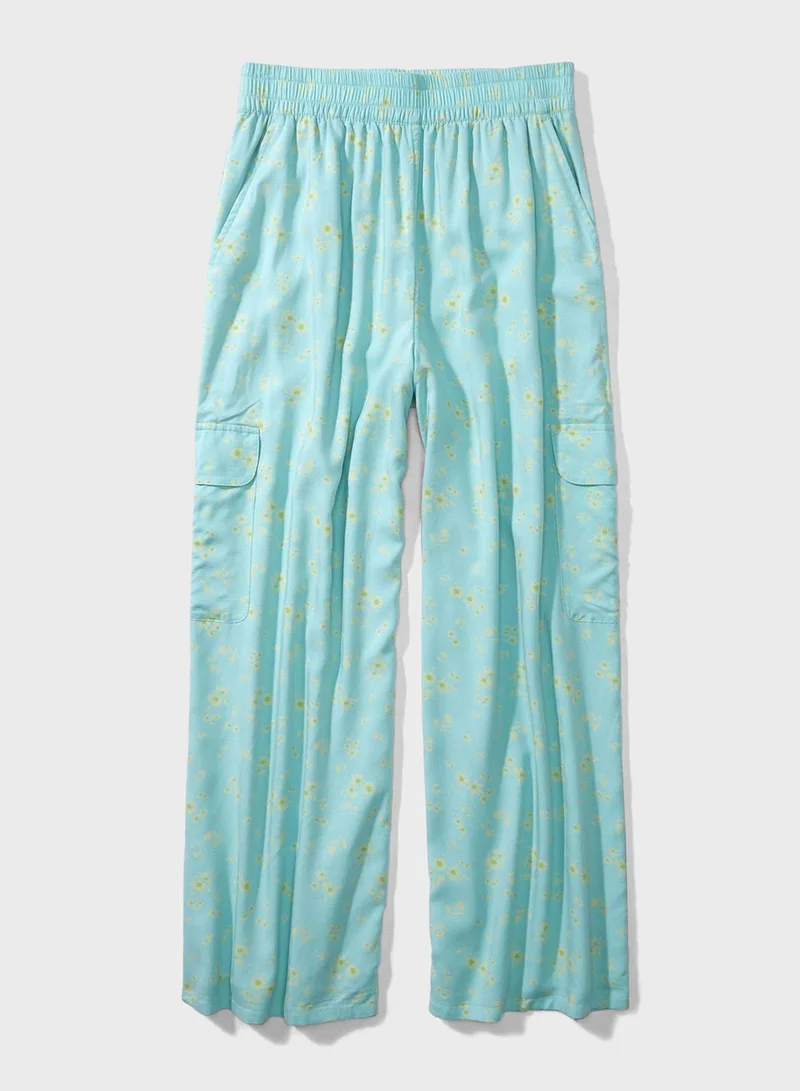 American Eagle High Waist Wide Leg Pants