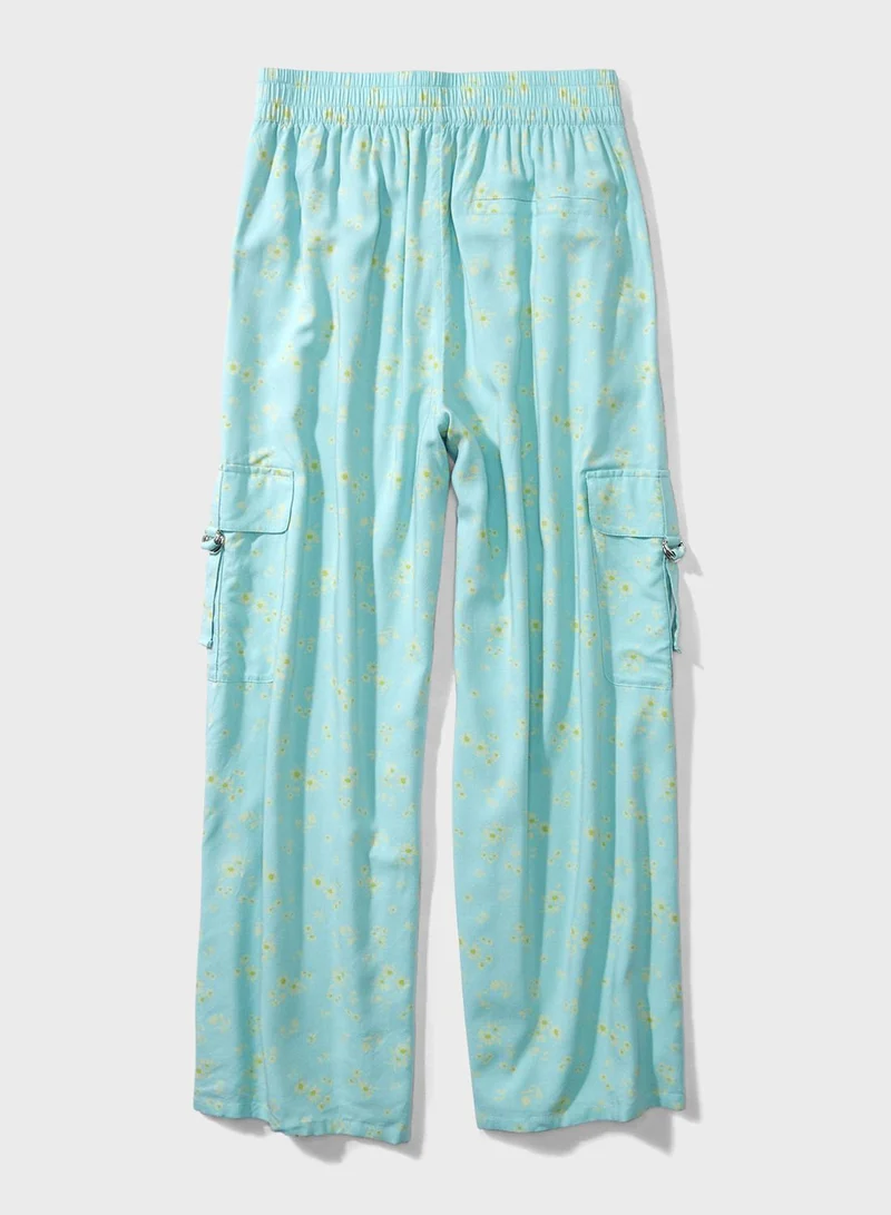 American Eagle High Waist Wide Leg Pants