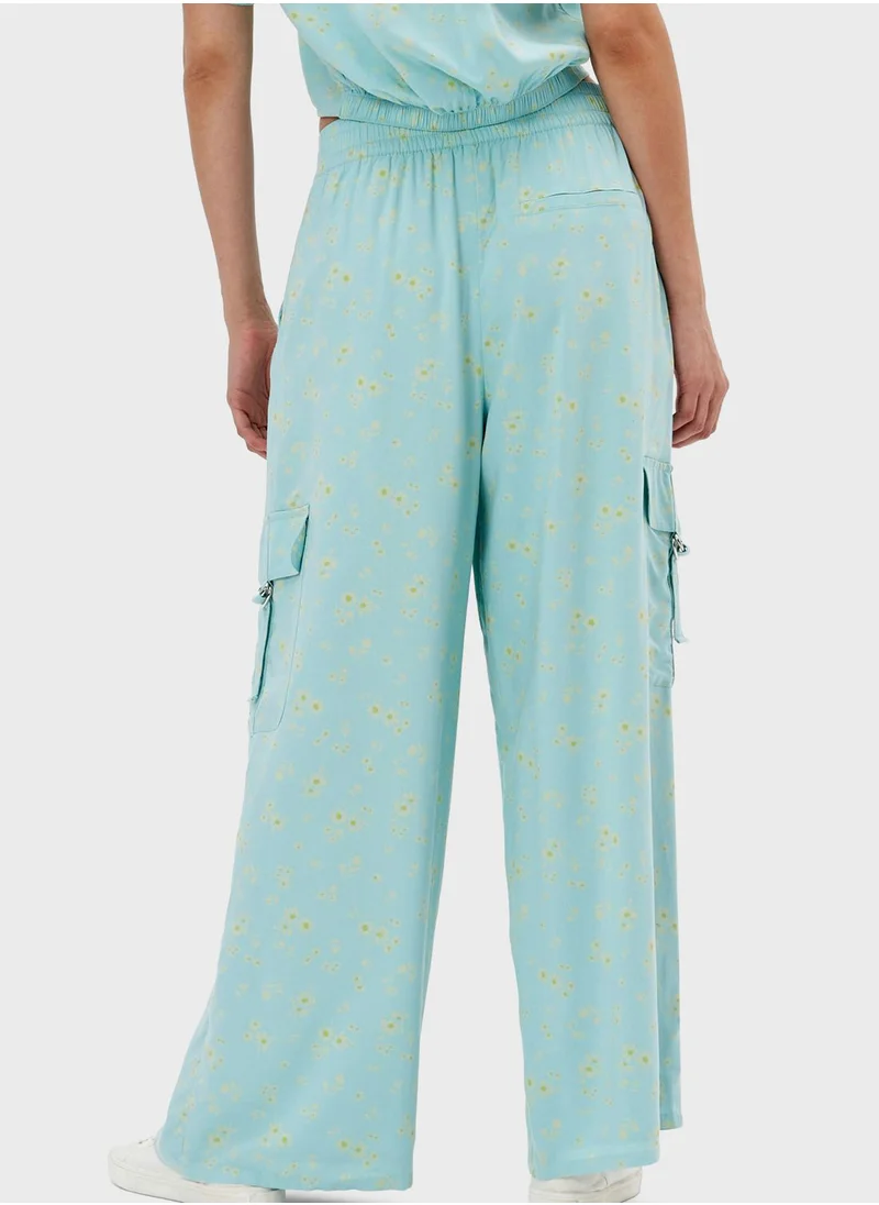 American Eagle High Waist Wide Leg Pants
