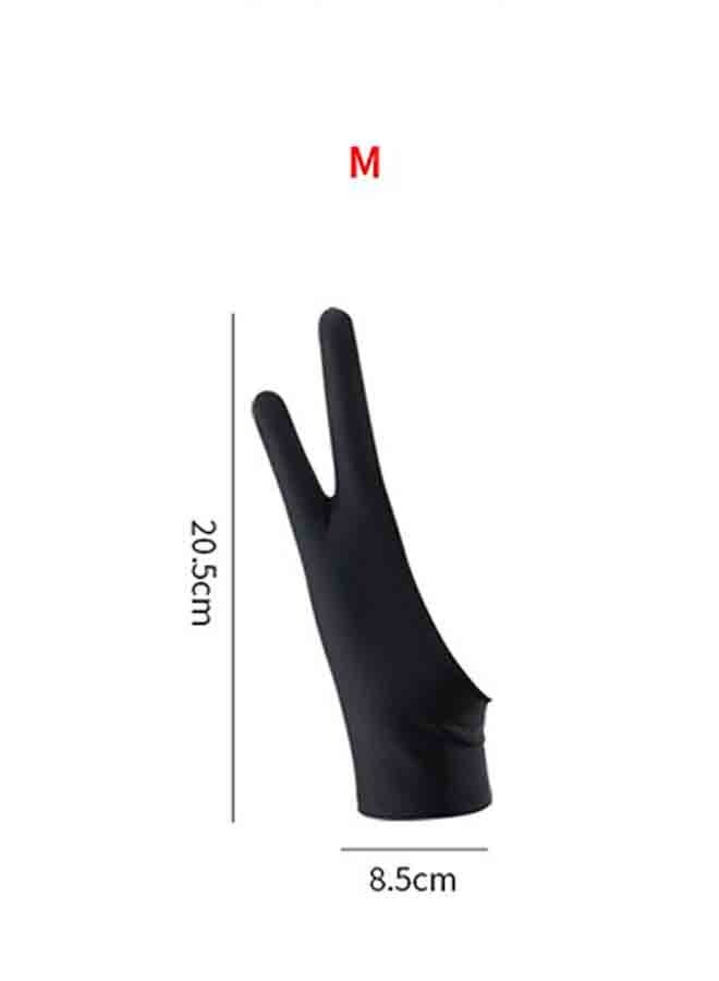 2-Pack Artist Drawing Gloves - 3-Layer Digital Art Glove with Palm Rejection, Suitable for Left  Right Hand Sketching, Drawing, Inking, and Coloring with Stylus Pen  - Image 3