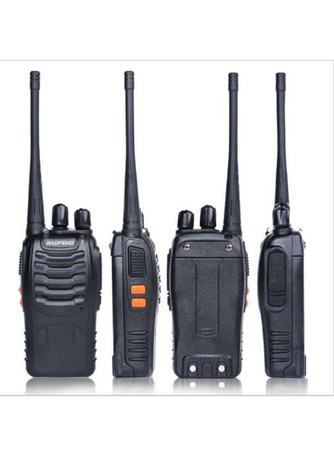 SUKILO V3 Analog UHF Two-Way Radio – 5W Handheld FM Transceiver -Rechargeable Radio Interphone with Decoder | Ideal for Security, Camping, and Outdoor Use