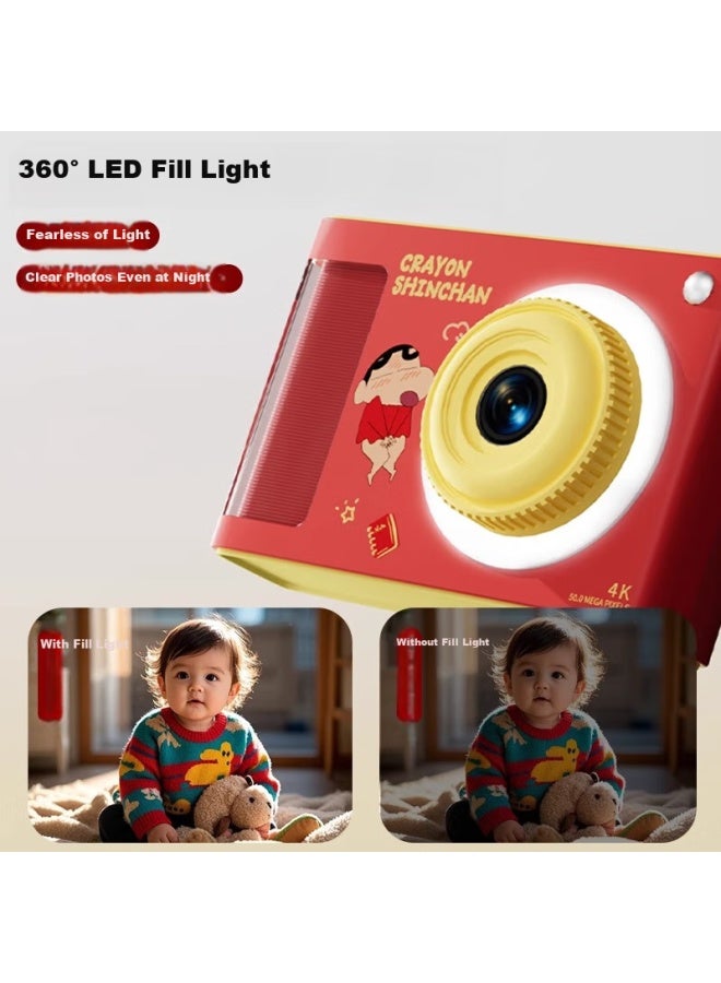 Maqucc Crayon Shin-chan Co-branded Children's Ccd Digital Camera Toy For Boys And Girls Aged 3-6 And 7-14, Photo-taking, Children's Day And Birthday Gift, New White Model 32gb - Image 2