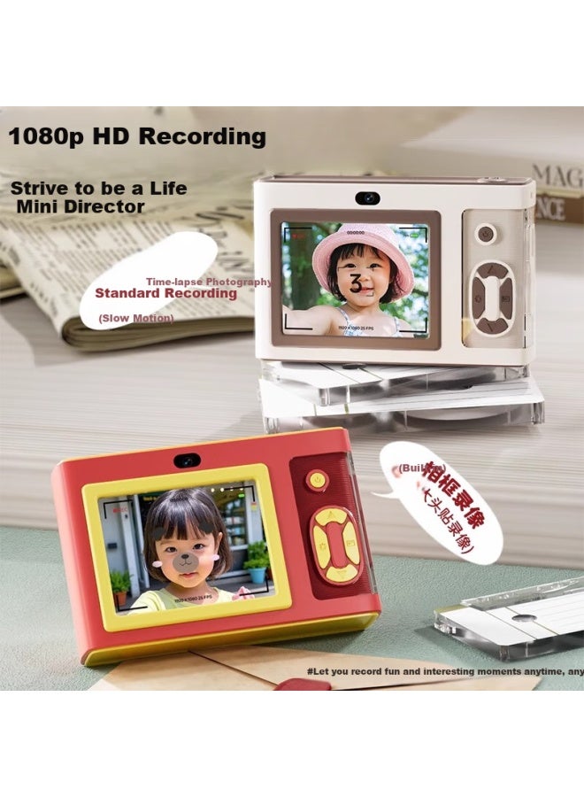 Maqucc Crayon Shin-chan Co-branded Children's Ccd Digital Camera Toy For Boys And Girls Aged 3-6 And 7-14, Photo-taking, Children's Day And Birthday Gift, New White Model 32gb - Image 5