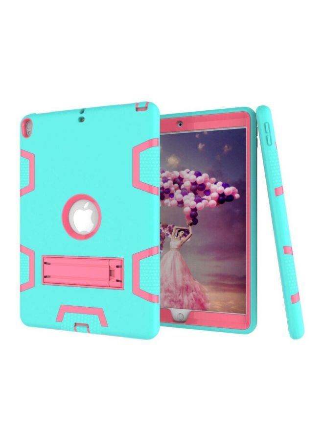 Shockproof Case Cover With Kickstand For Apple IPad Air 2 9.7-Inch Blue/Pink - Image 3