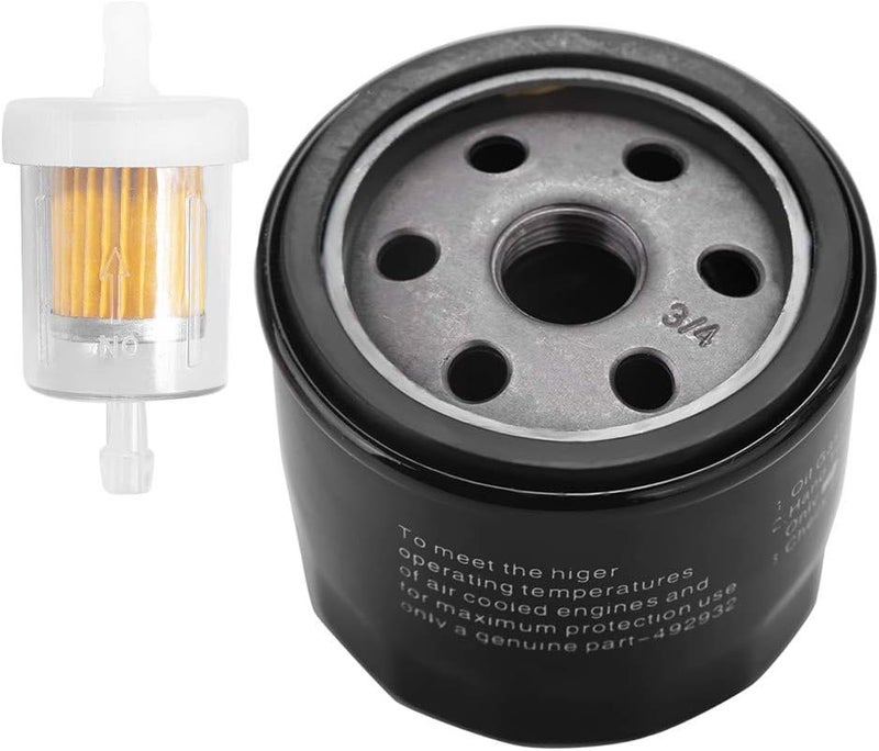 Anxingo Oil Filter Replacement for John Deere D100 D105 D110 D120 D125 D130 D140 D150 D155 D160 D170 Lawn Tractor Replace# AM119567 AM125424 GY20577 LG4153 LG492932S - Image 1