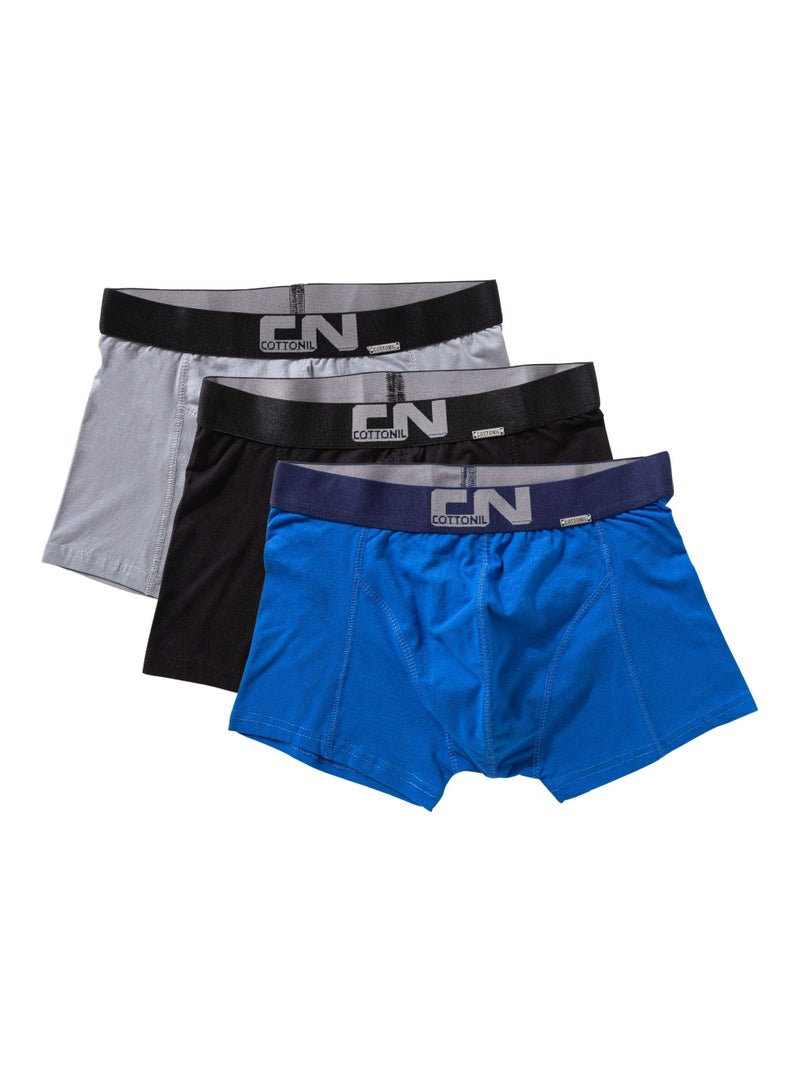 Pack of 3 Cotton CN Boxer Underwear for Men