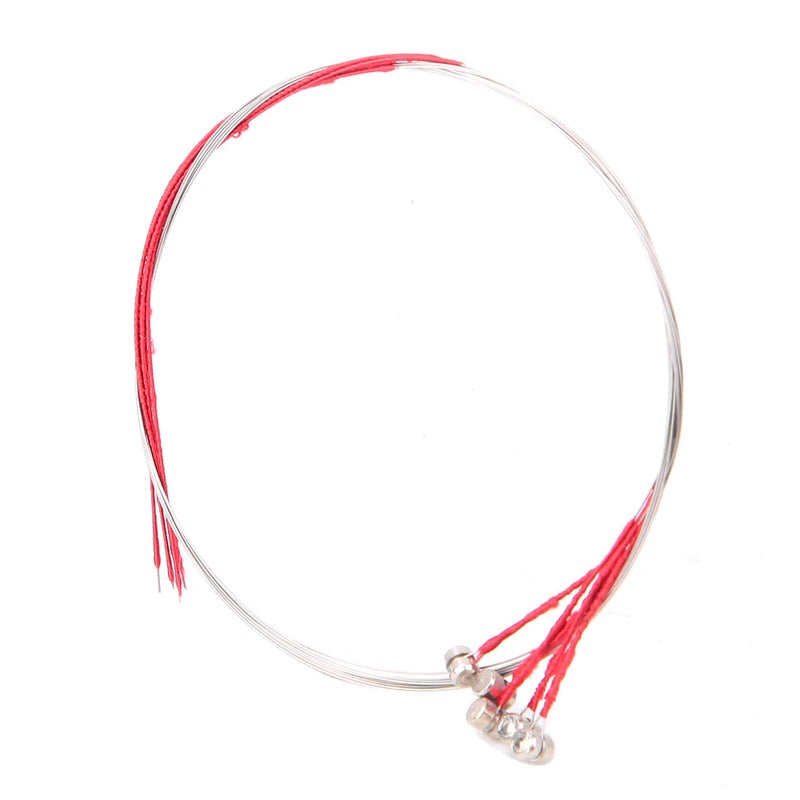 Violin E Strings: Nickel Strip Steel Core With Ball Head - Bright Clear Sound Rapid Response Replacement Strings for 3/4, 4/4 Size Violins for Beginners - Image 3