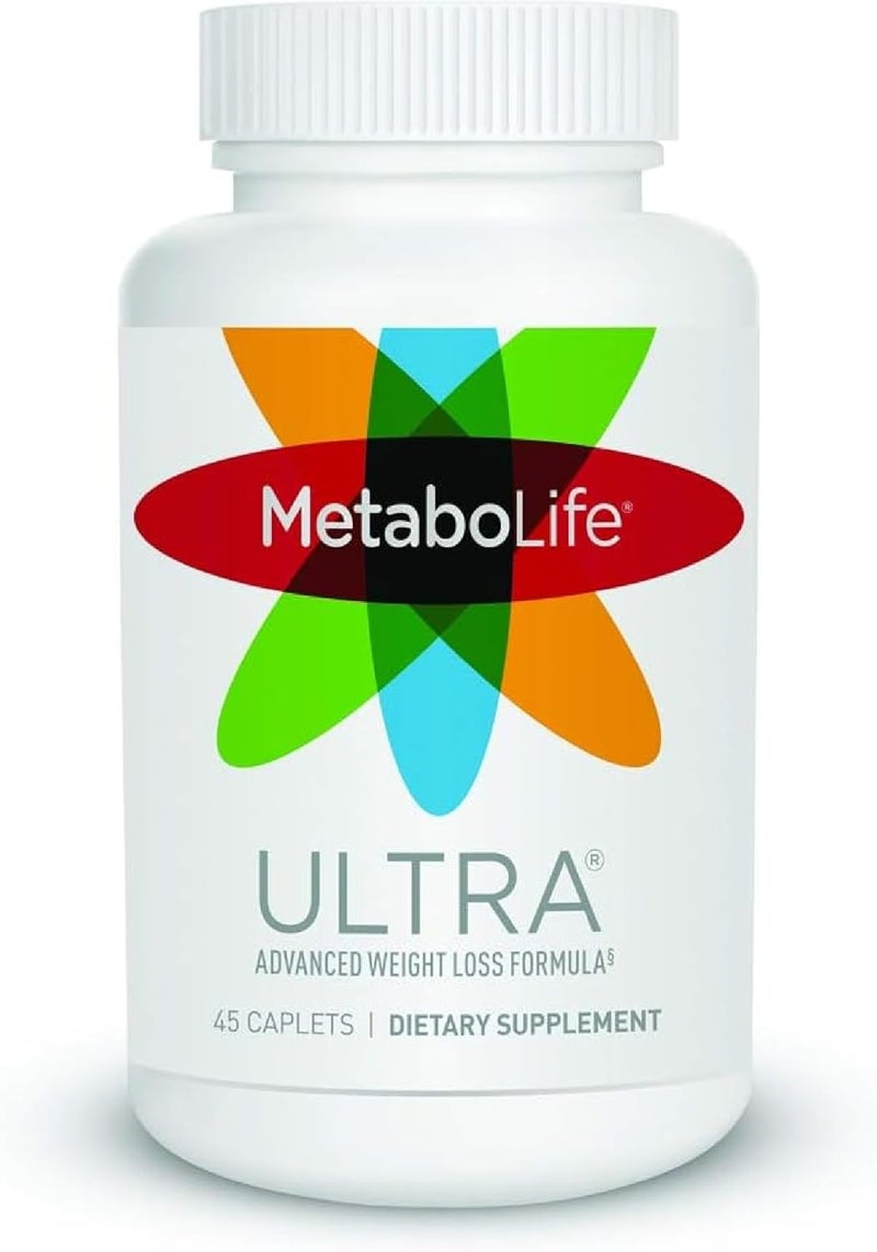 Twinlab MetaboLife Ultra  Dietary Supplement  Hunger Supplement for Women  Men  800 mg 45 Caplets - Image 1