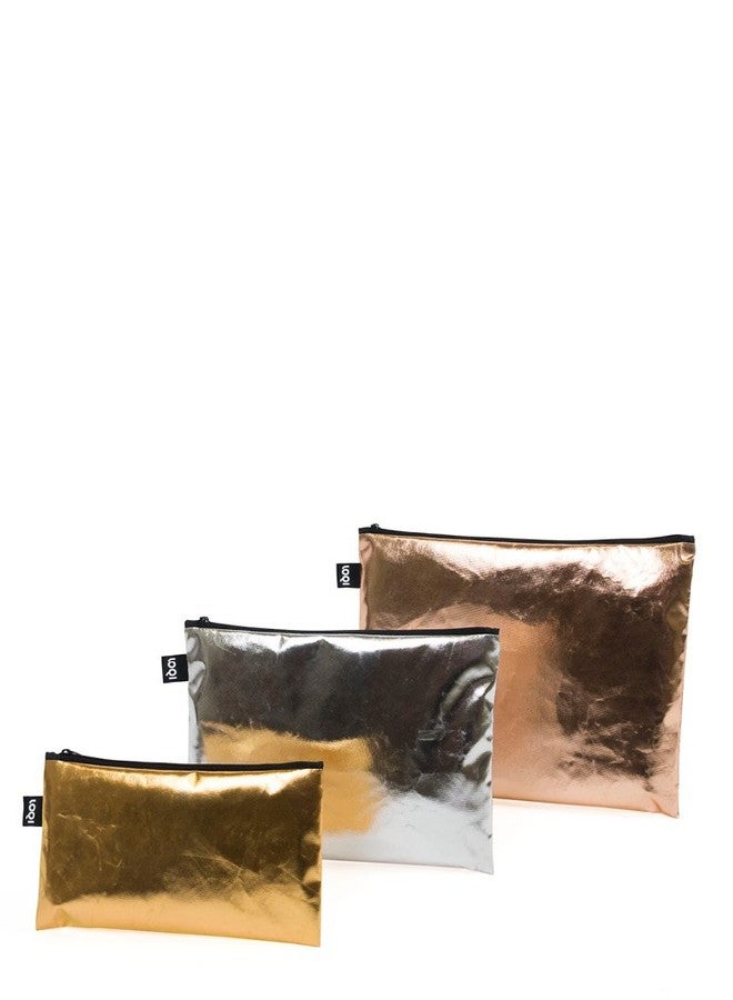LOQI Metallic Zip Pockets - Image 1
