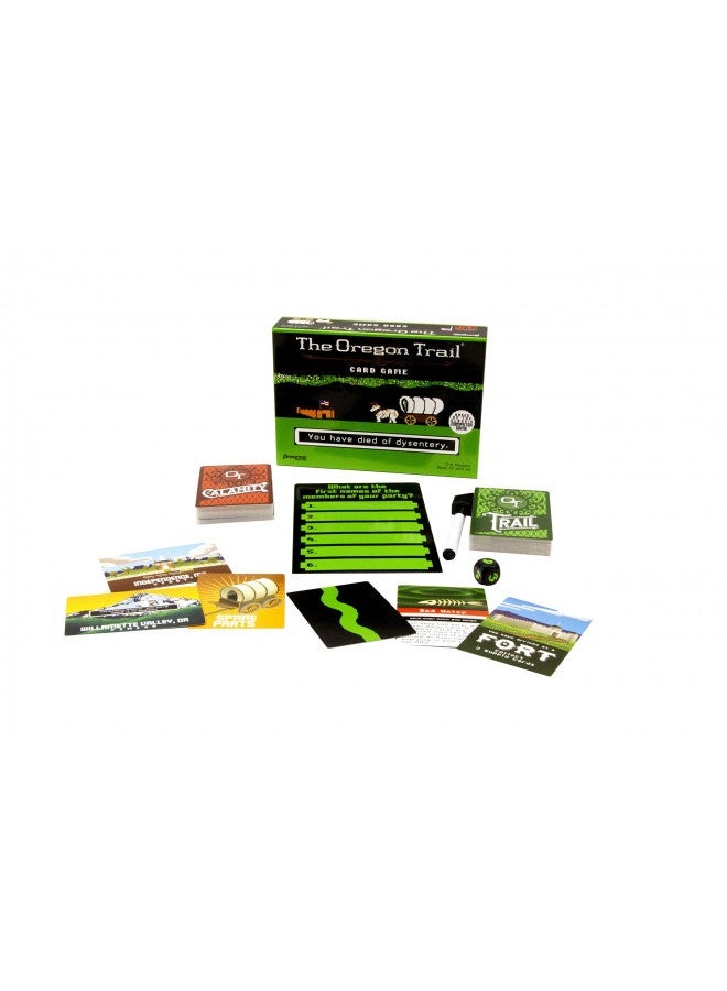 Pressman The Oregon Trail Card Game - Cooperative Gameplay Based On The Classic Computer Game, Ages 12 And Up, 2-6 Players - Image 1