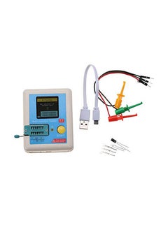 Walfront LCR-T7  LCD Display Transistor Diode Triode Resistor Capacitor ESR LCR NPN PNP Meter MOSFET JFET IGBT Multimeter  - Image 1