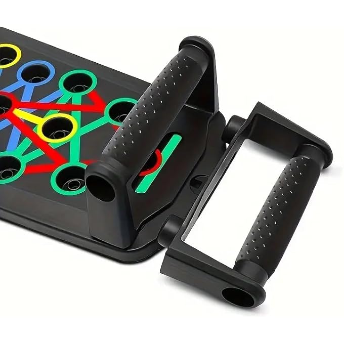 rayihni Portable Multi-Function Detachable 30 In 1 Pushup Board, Strength Training Pushup Stand With Handles For Men Women Workout Fitness Chest Muscle Home Exercise Equipment. - Image 4