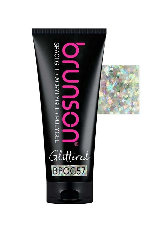 brunson Polygel 60g offers salon-quality nails in 1 Sec, Poly nail gel with shimmer long-lasting acrylic nails. Soak off with UV/LED hard gel for nail extension, builder gel for fake nails, manicure nail art