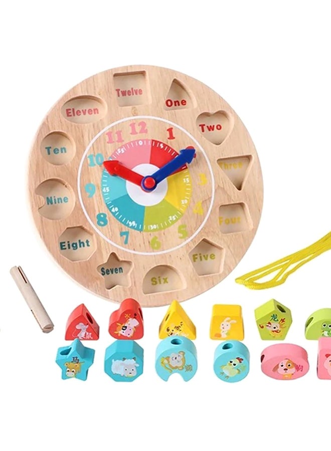 لعبة أحجية ثلاثية الأبعاد بتصميم ساعة وخرز قطع التركيب - Image 2