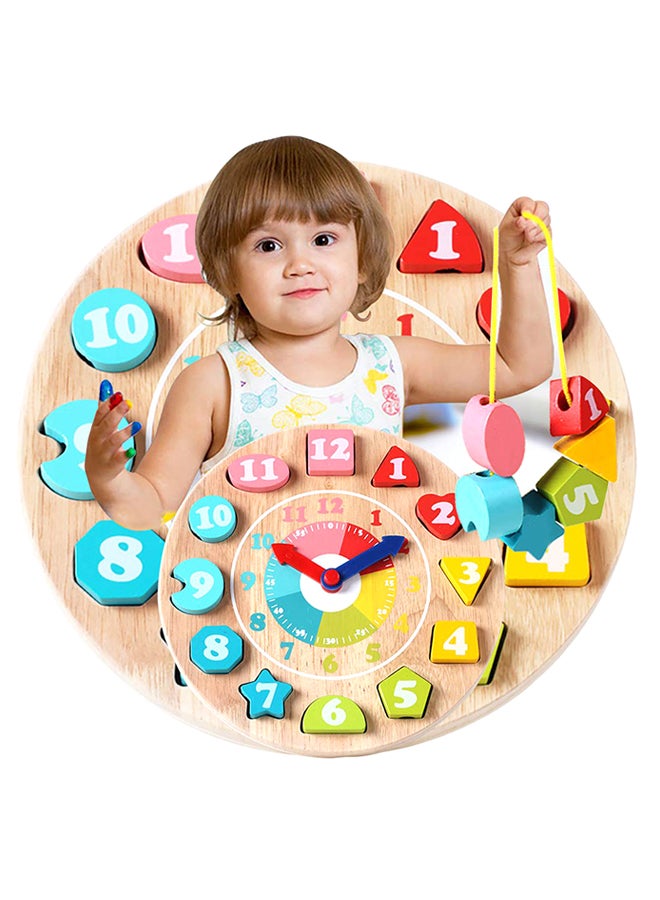 لعبة أحجية ثلاثية الأبعاد بتصميم ساعة وخرز قطع التركيب - Image 3