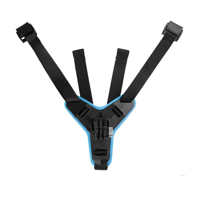 MVPRO حامل تركيب الذقن ملحق متكامل لخوذة الدراجة النارية متوافق مع GoPro Hero 10/9/8/7/6/5/4/3، Insta 360، SJCAM، DJI Osmo وغيرها… - Image 1