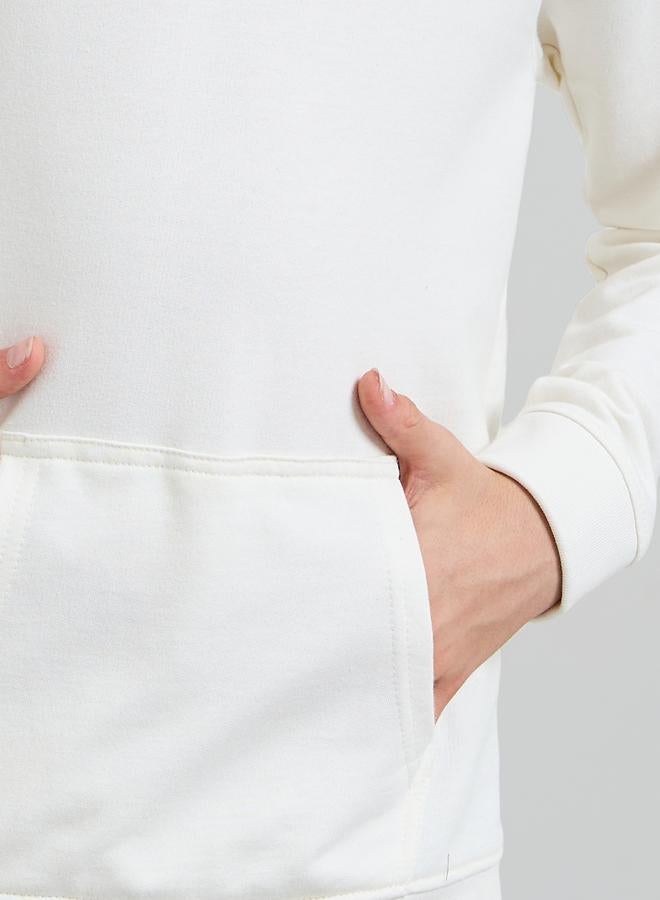 ستايلي هودي قطني بجيوب كانغارو للمراهقين للجنسين - Image 3