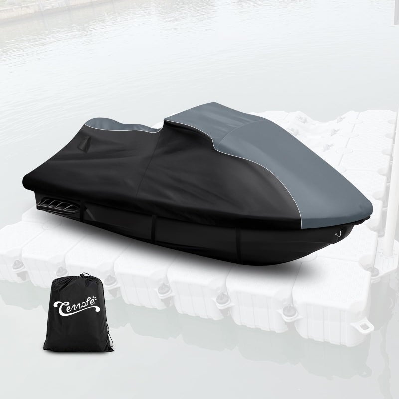 CEMOFE Waterproof Jet Ski Cover for Seadoo 20112019 GTS GTS Rental GTI GTI SE GTI Limited 600D Heavy Duty Oxford Jetski Covers Trailerable Jetski Cover