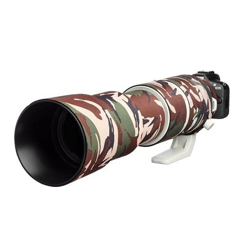 easyCover Lens Protection Camouflage Cover Compatible for Canon RF 200800mm F639 IS Green Camouflage - Image 3