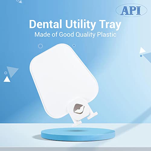 API Dental Utility Tray – Stain Resistant Dental Instrument Tray with Contoured Edge and Rigid Structure, Superior Quality Autoclavable Utility Tray for Dental Clinics and Medical Practices - Image 2