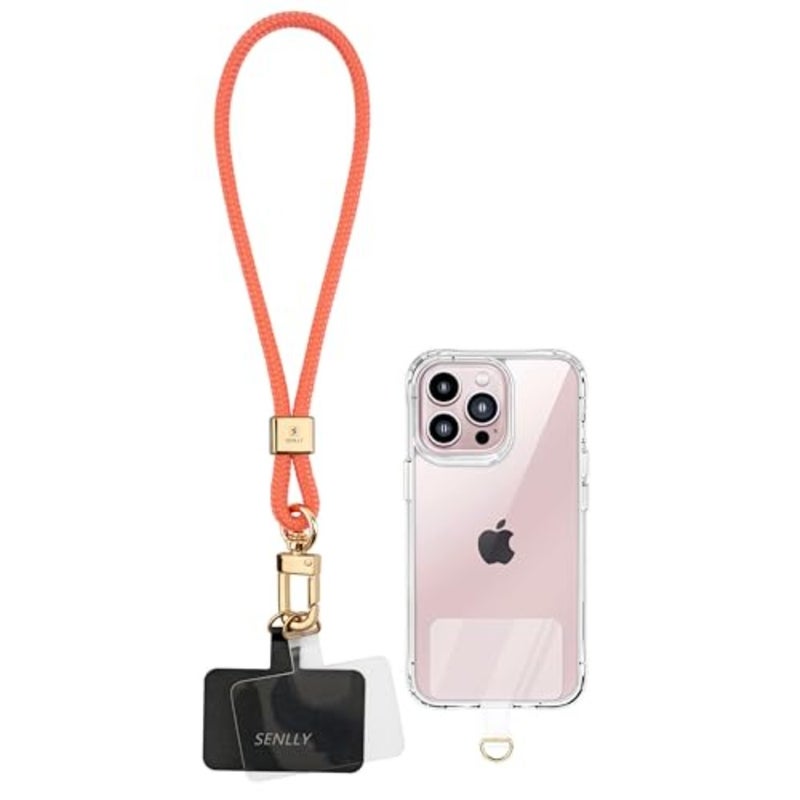 Phone Wristlet Lanyard with Ultra Thin Patch, Original Minimalist Design Wrist Strap Compatible All Smartphone - Image 1