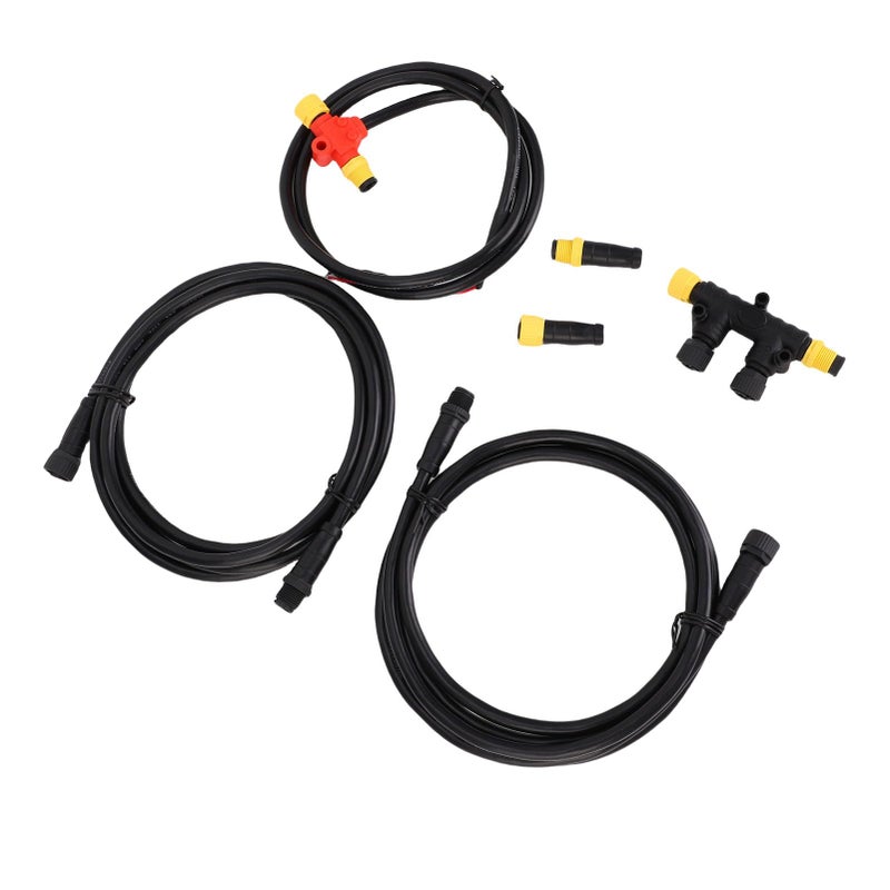 NMEA 2000 Starter Kit with Backbone Cables Drop Cables Tees Terminators and M12 5 Pin Connectors - Image 5