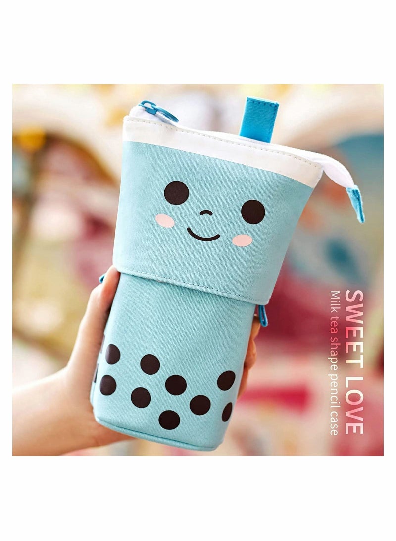 Pencil Case, Standing Pen Holder telescopic Pen Pouch Holder - Image 2