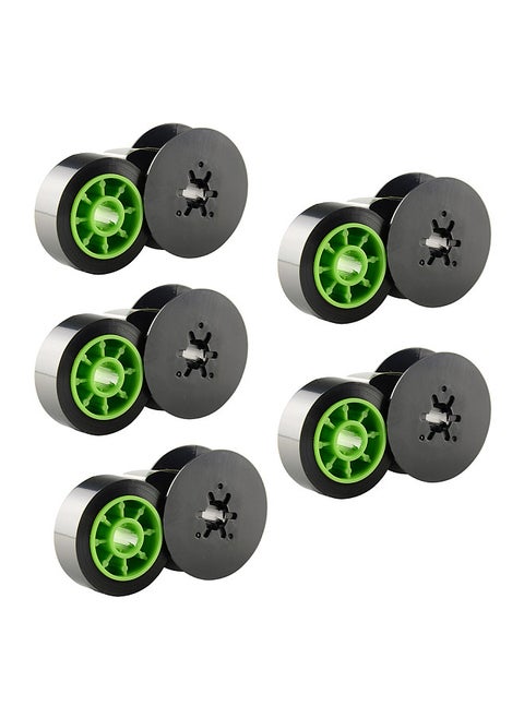 5pcs Black Ribbon Twin Spool Replacement Compatible with Typewriter Models LM-370A/E 380A/E/EZ 390A LM-550A/E High Quality and Easy to Use Type Writing Ribbon